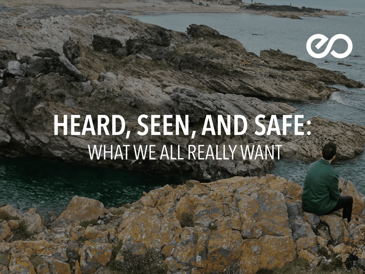 HEARD, SEEN, AND SAFE: WHAT WE ALL REALLY&nbsp;WANT